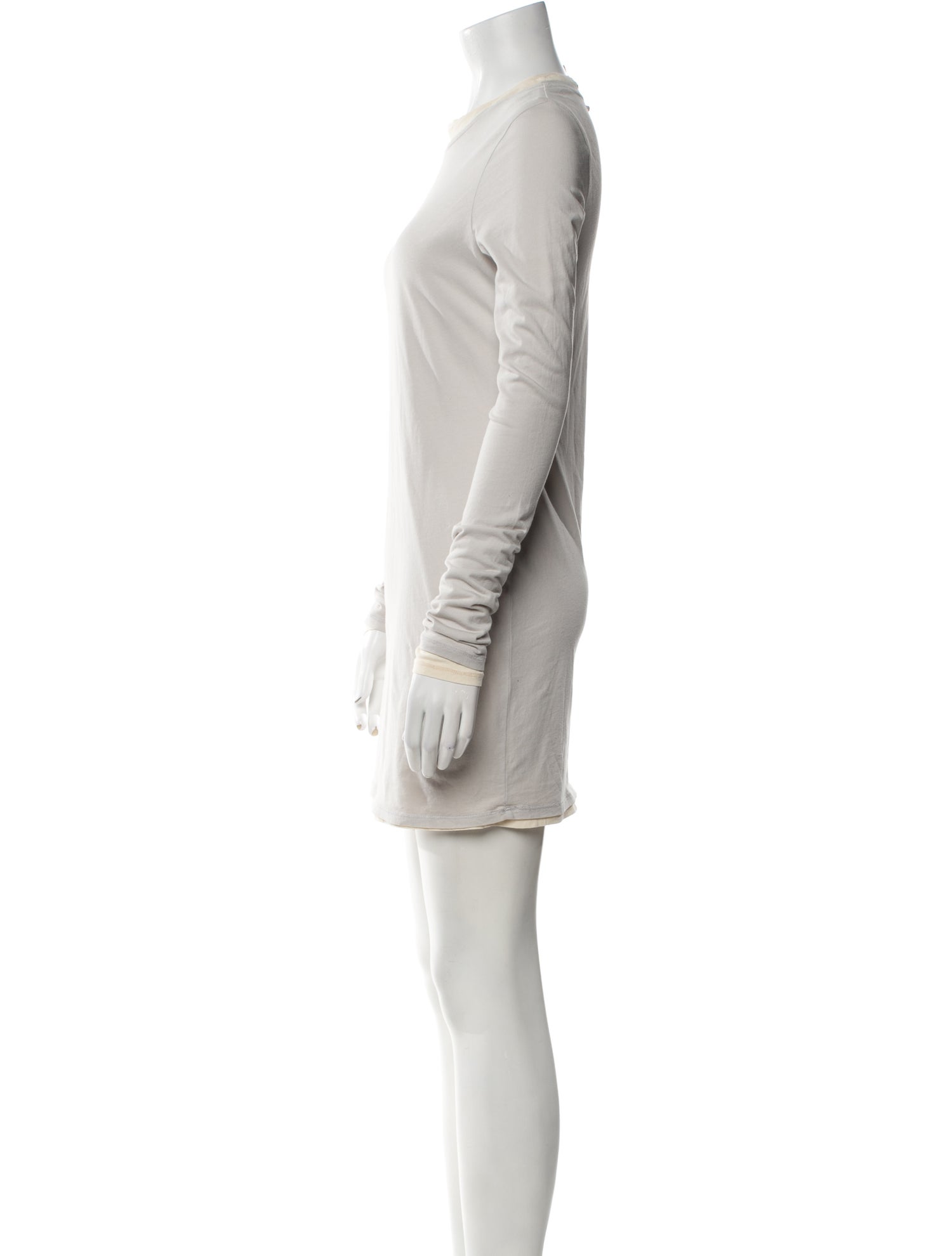 GRLFRND Crew Neck Mini Dress