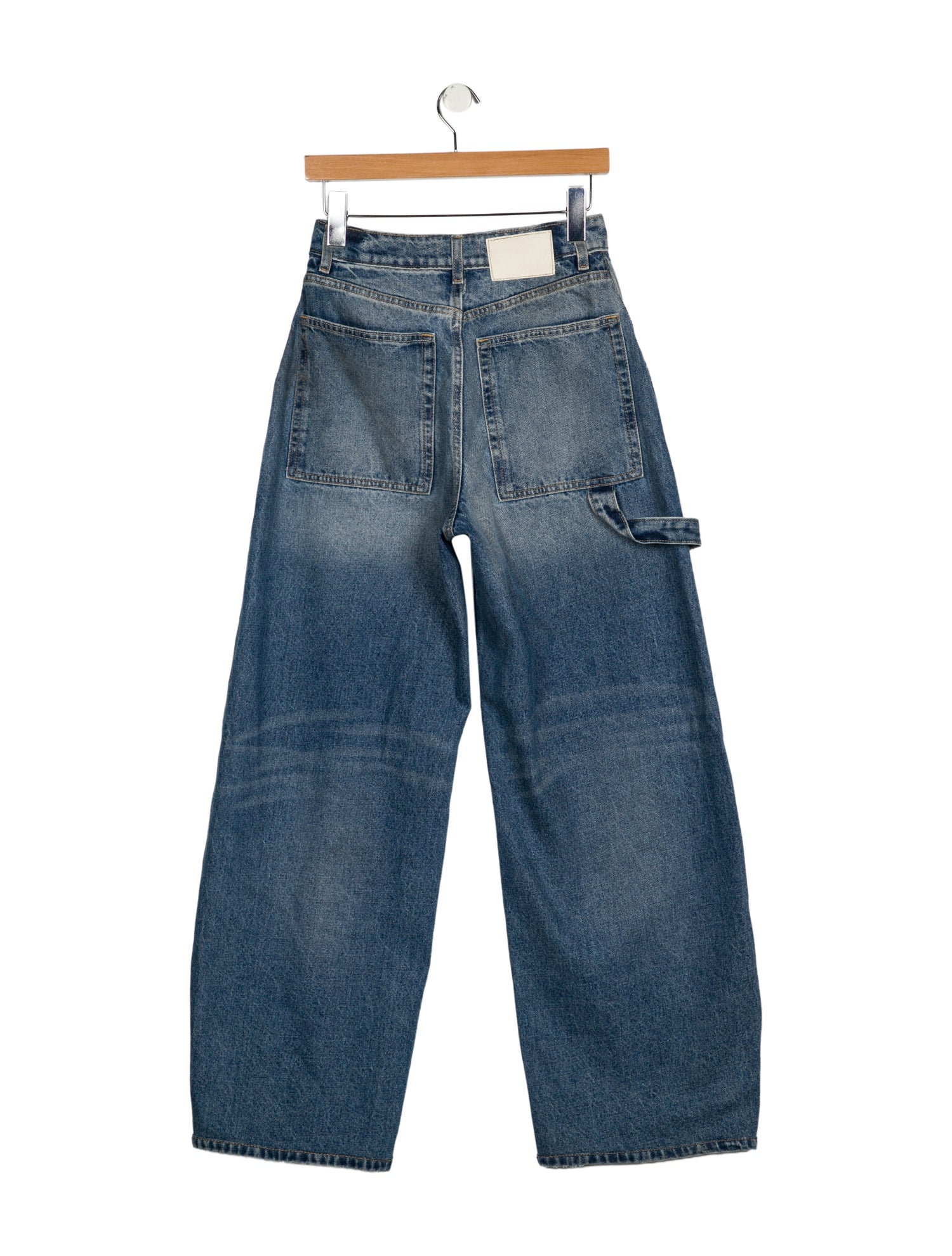 GRLFRND High-Rise Wide Leg Jeans