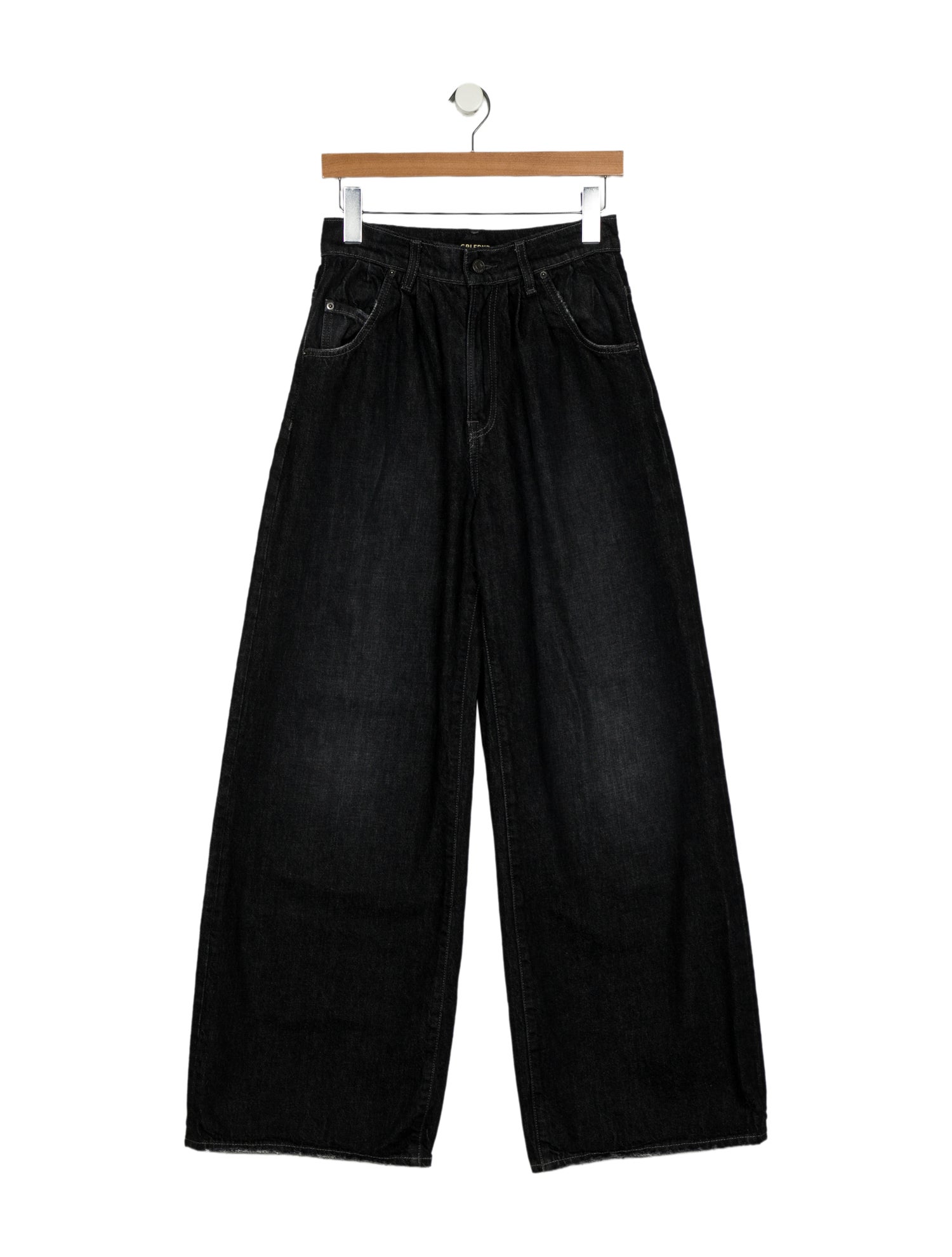 GRLFRND High-Rise Wide Leg Jeans