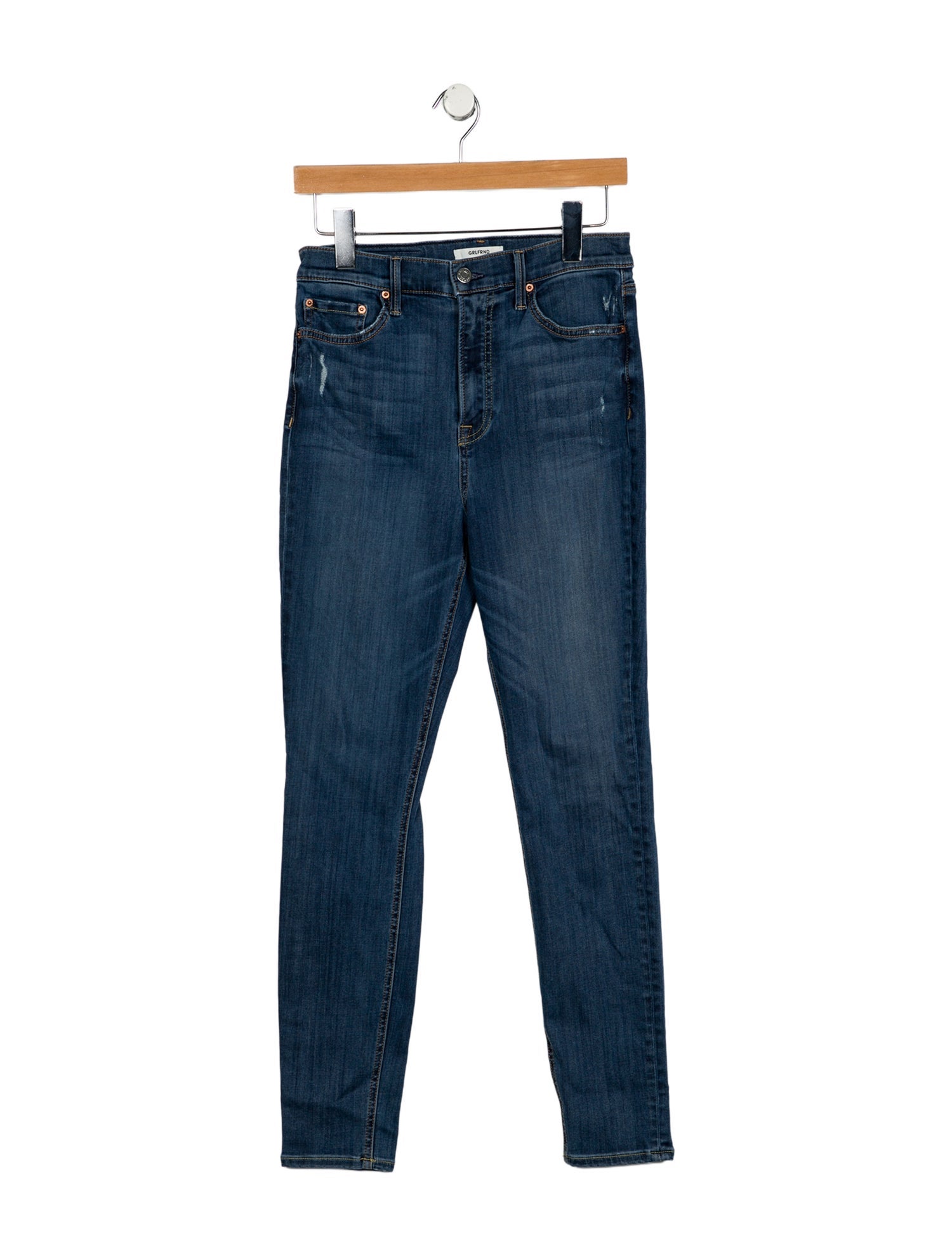 GRLFRND High-Rise Skinny Leg Jeans