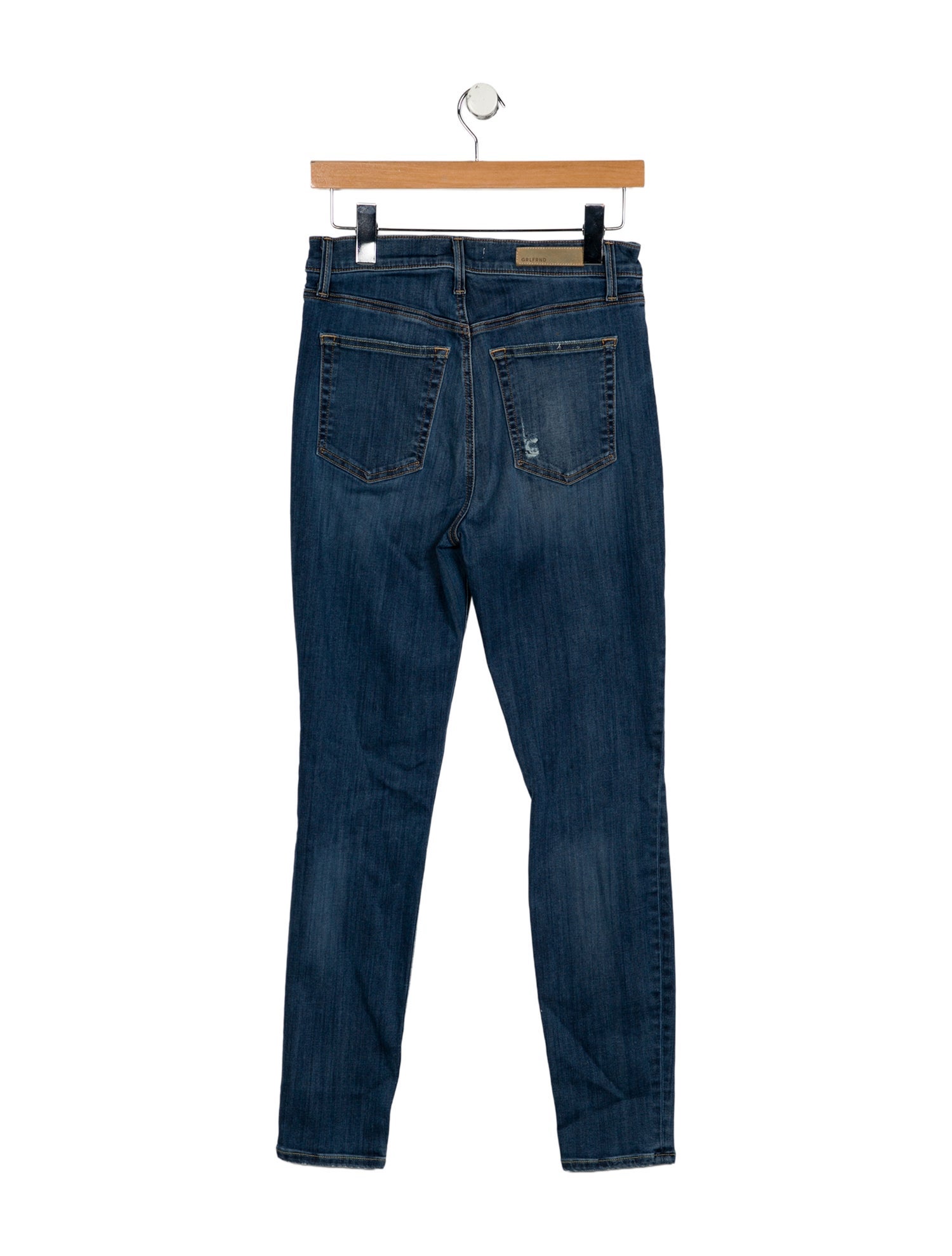 GRLFRND High-Rise Skinny Leg Jeans