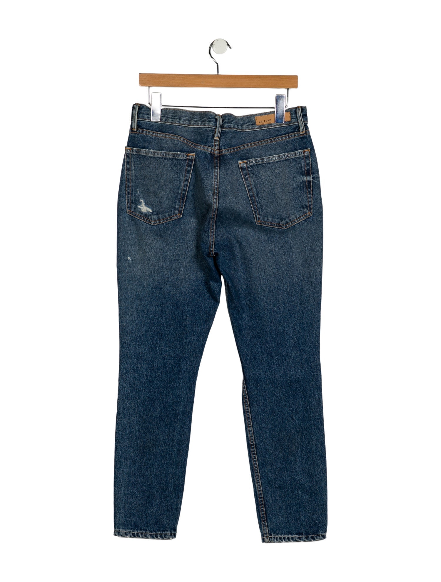 GRLFRND High-Rise Skinny Leg Jeans