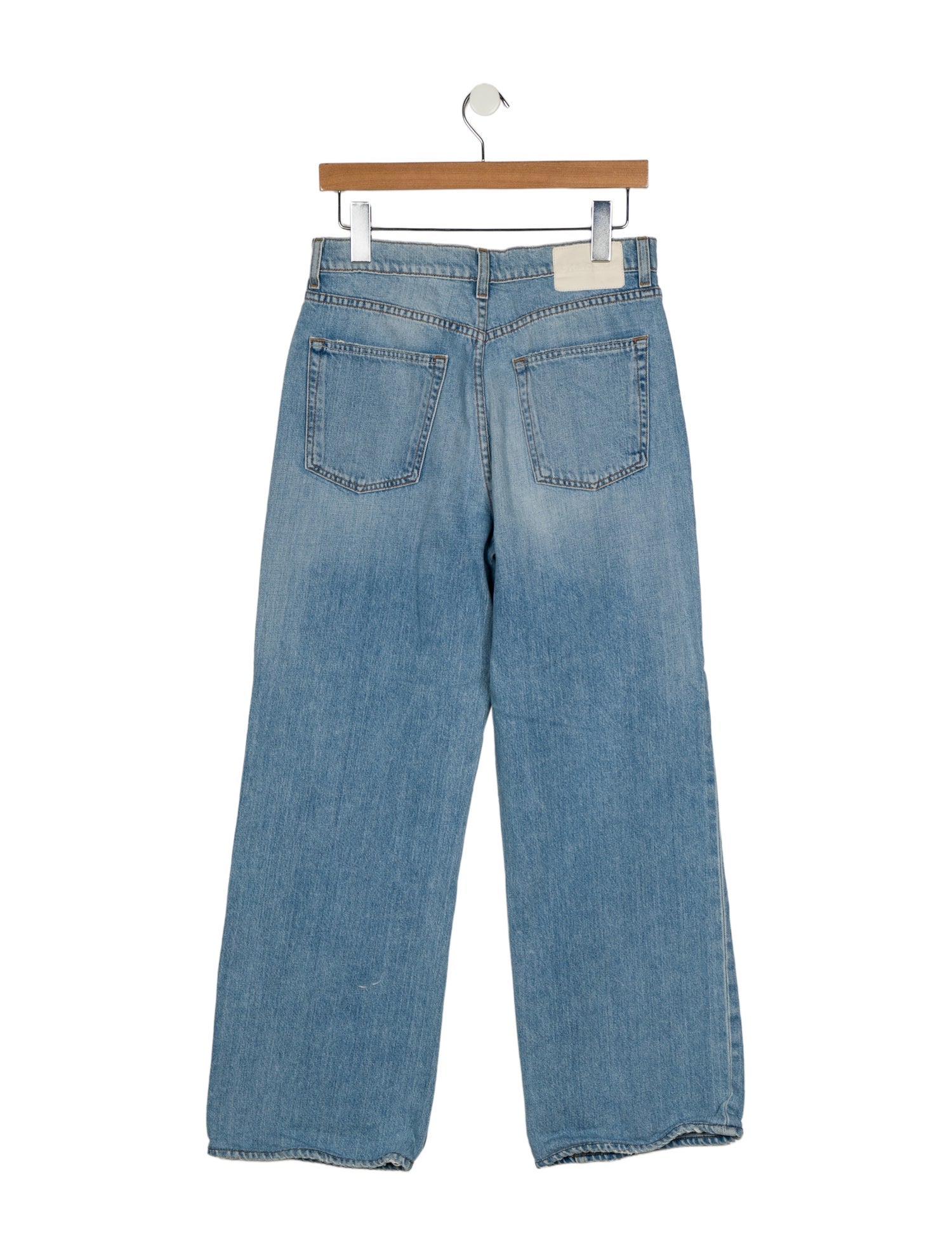 GRLFRND High-Rise Wide Leg Jeans