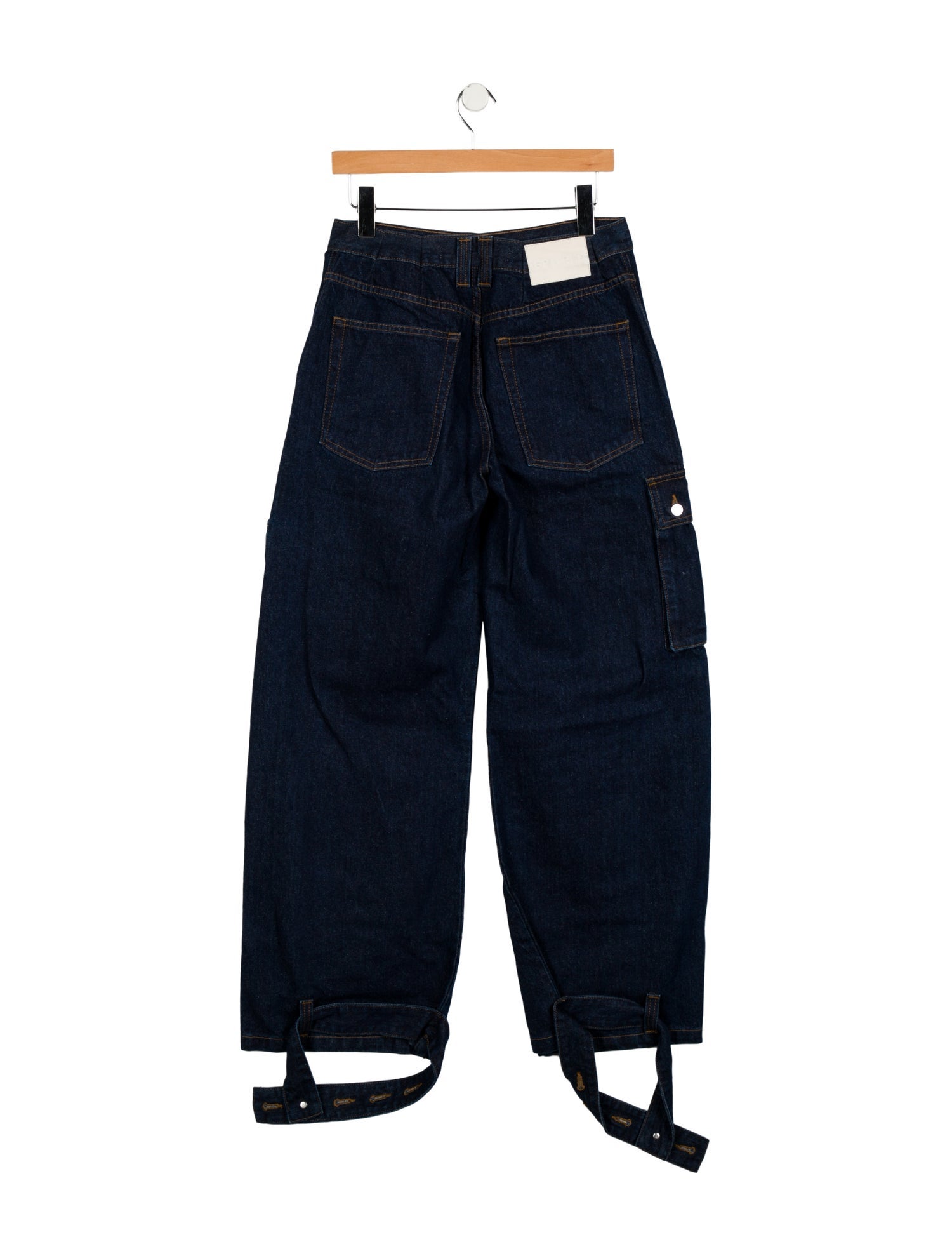 GRLFRND High-Rise Wide Leg Jeans
