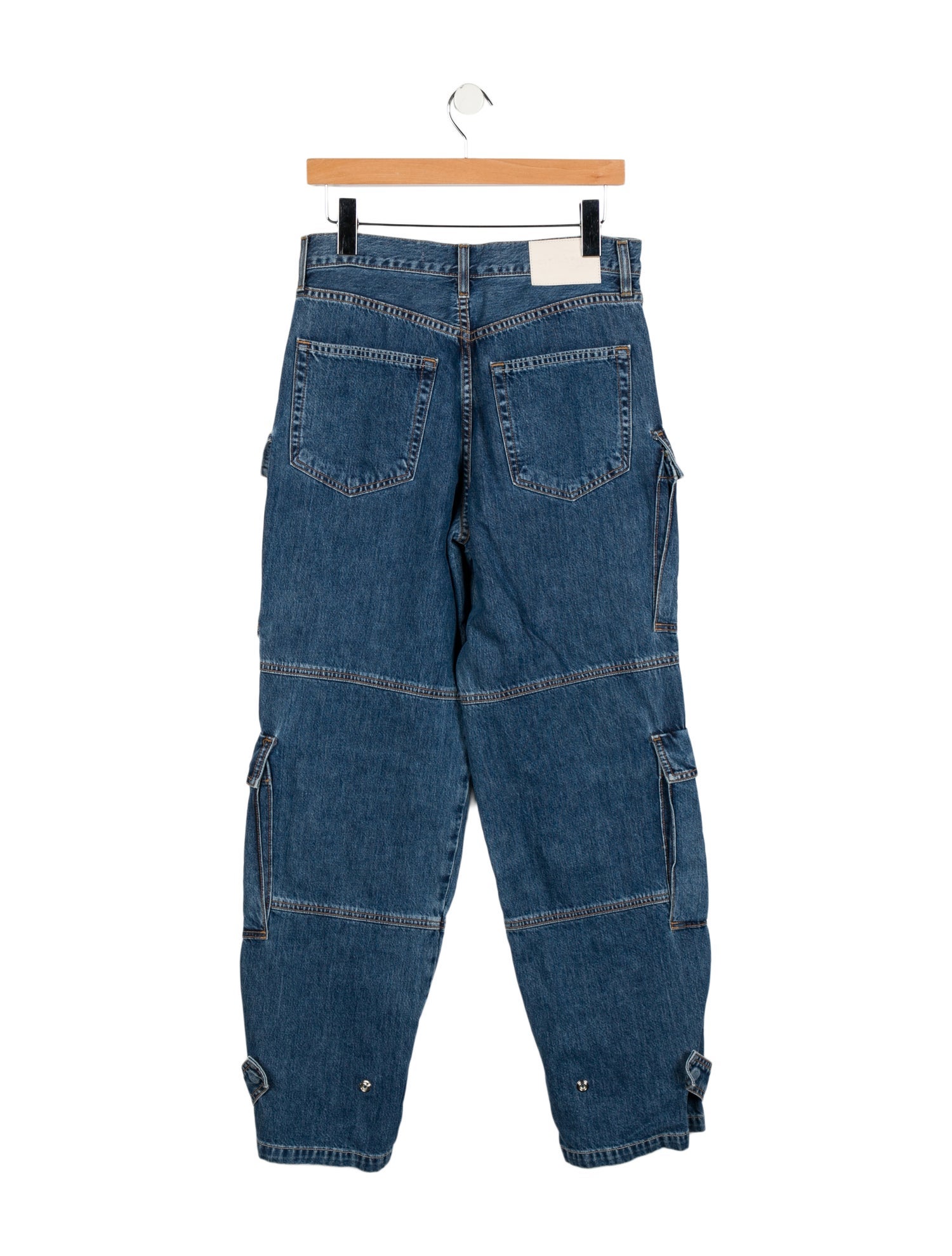 GRLFRND High-Rise Wide Leg Jeans
