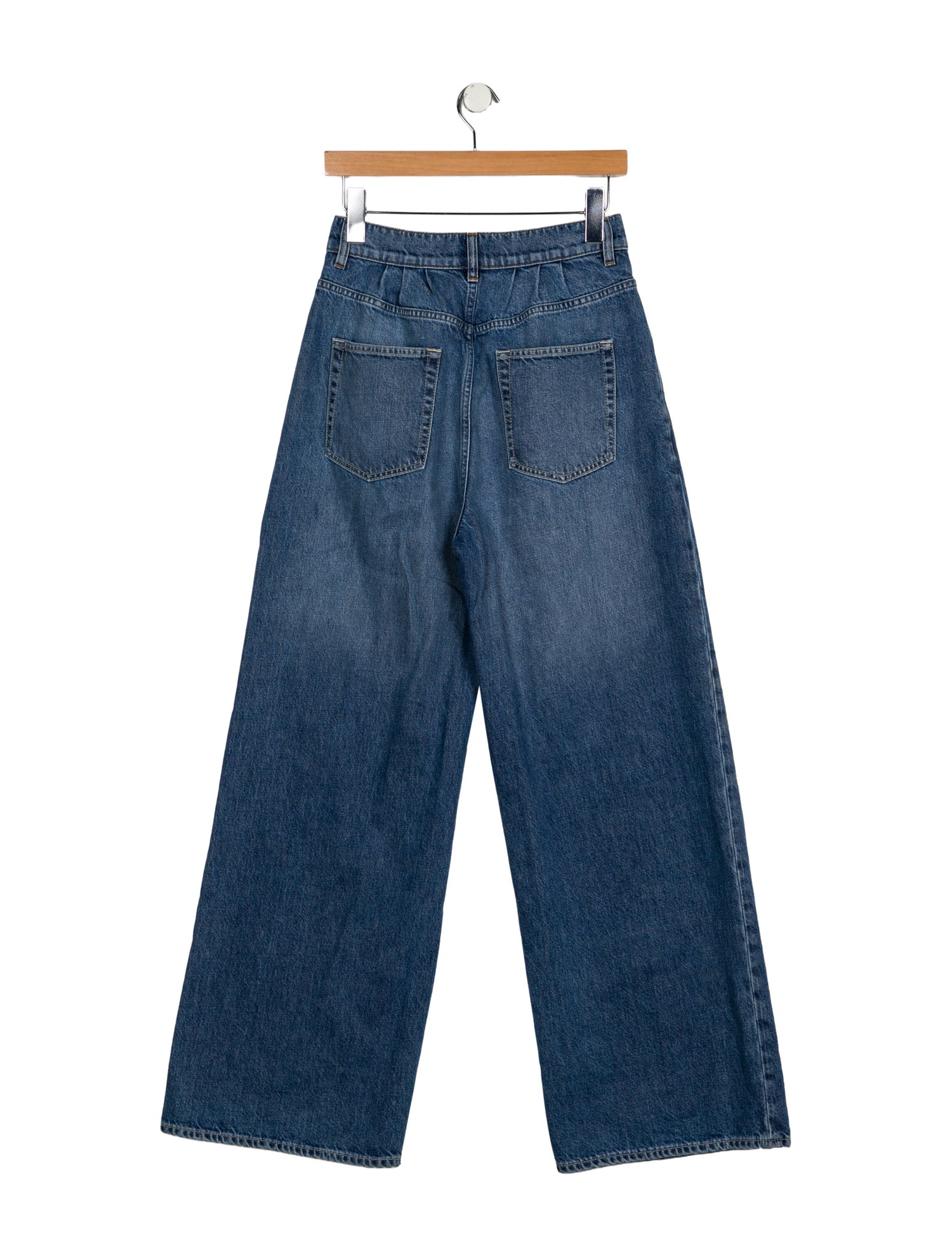 GRLFRND High-Rise Wide Leg Jeans