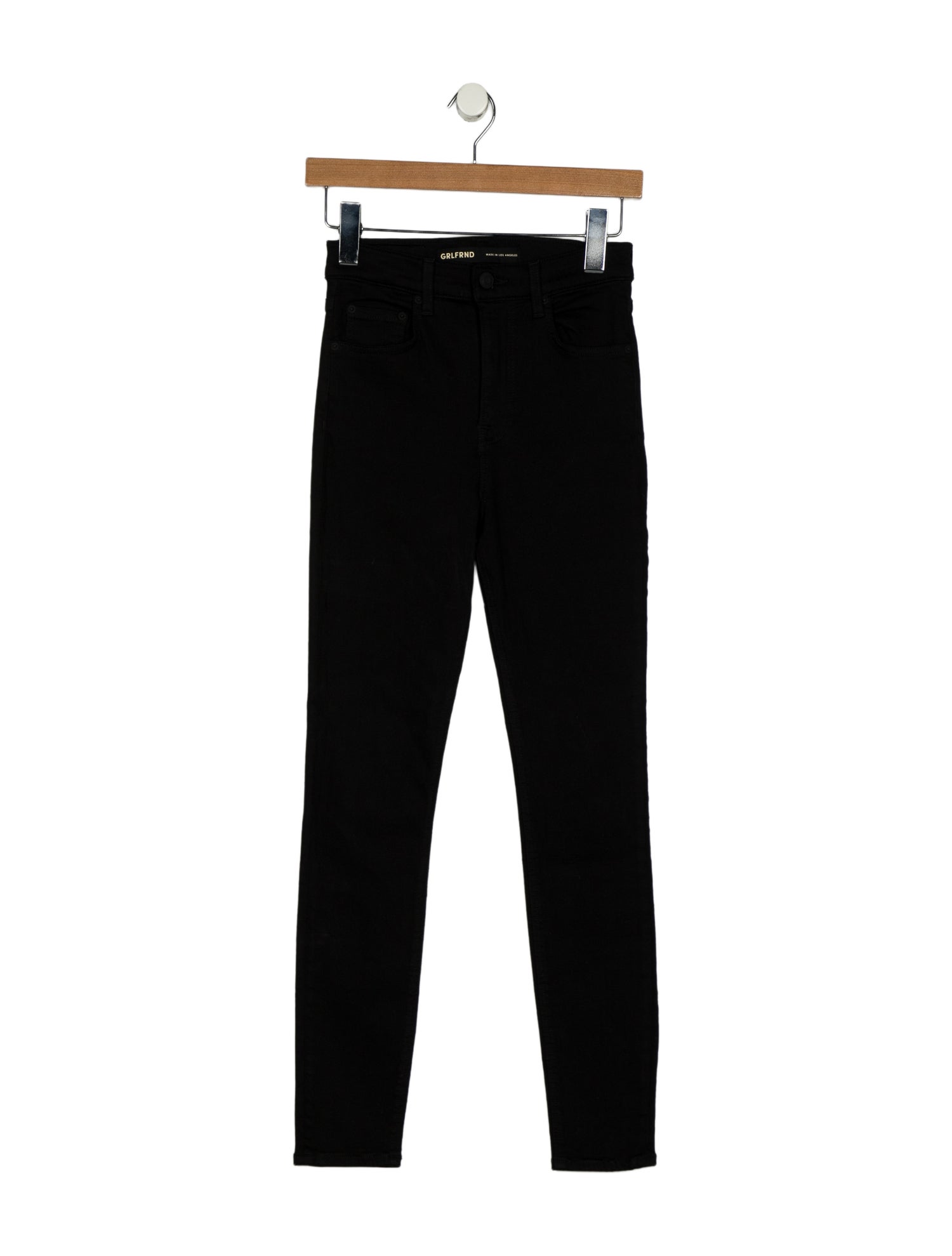 GRLFRND Mid-Rise Skinny Leg Jeans