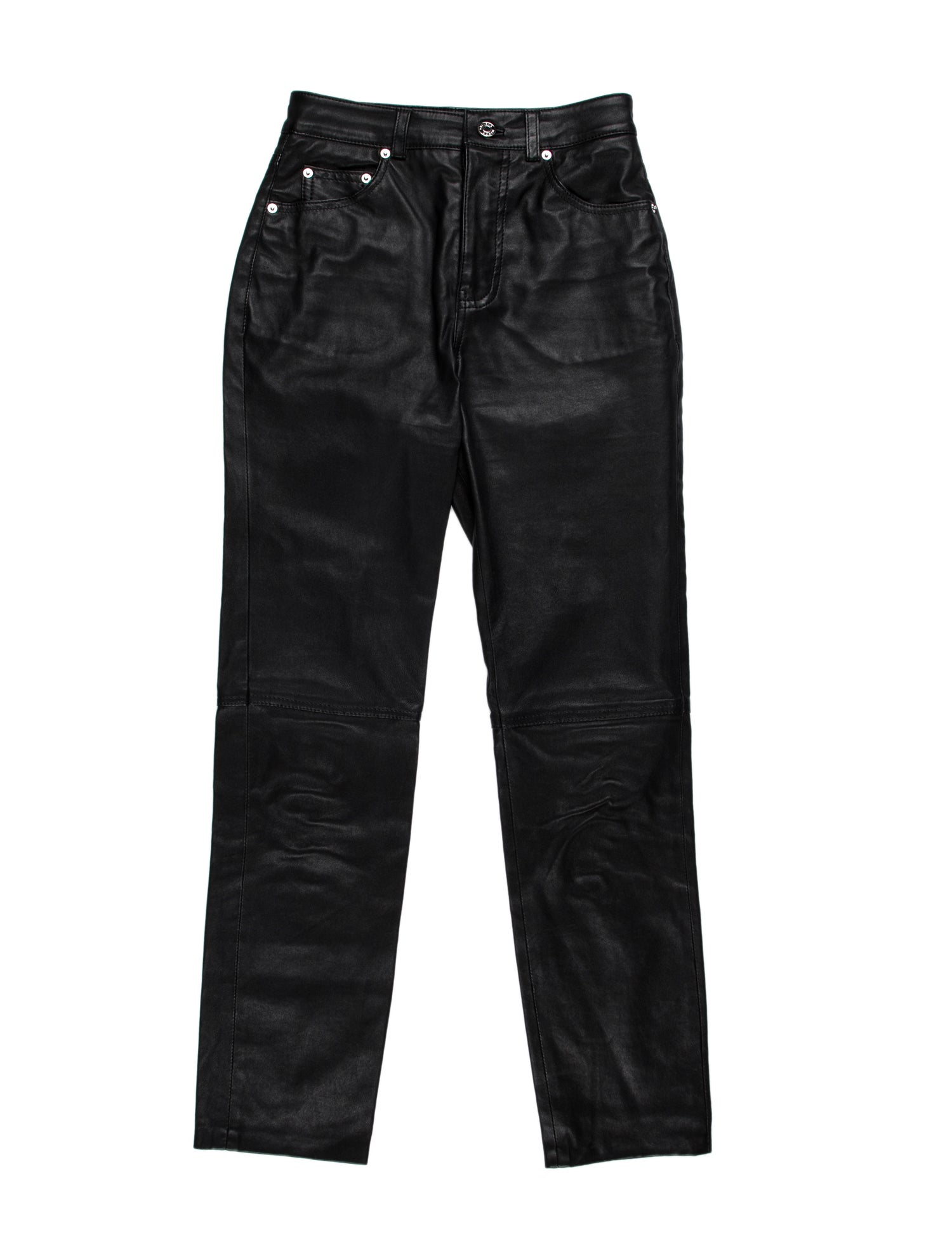 GRLFRND Leather Skinny Leg Pants