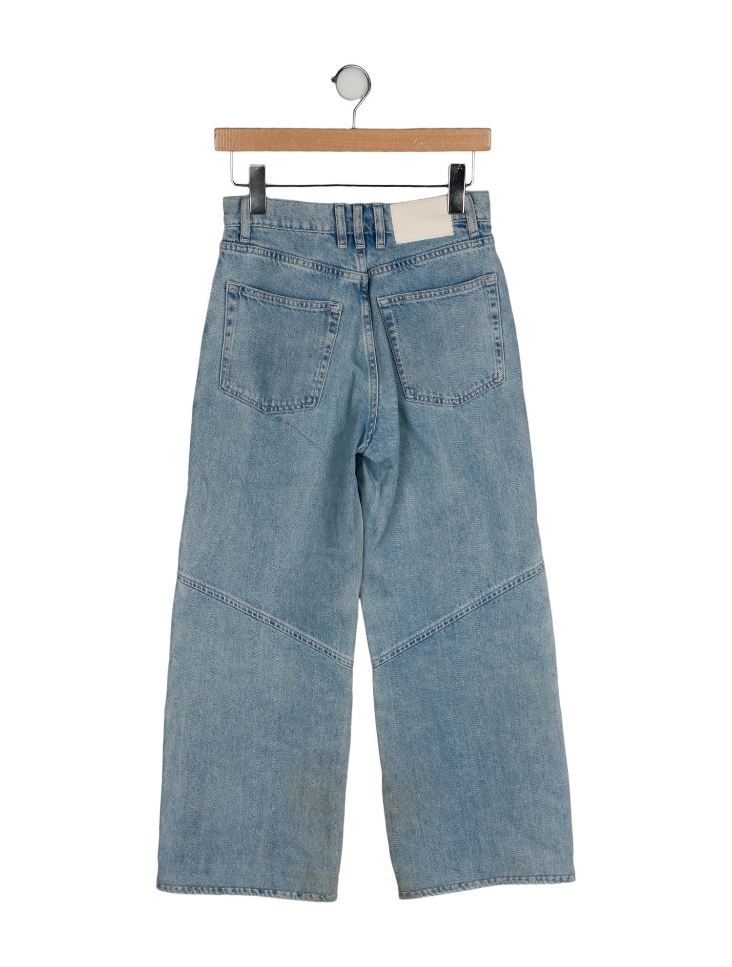 GRLFRND High-Rise Wide Leg Jeans