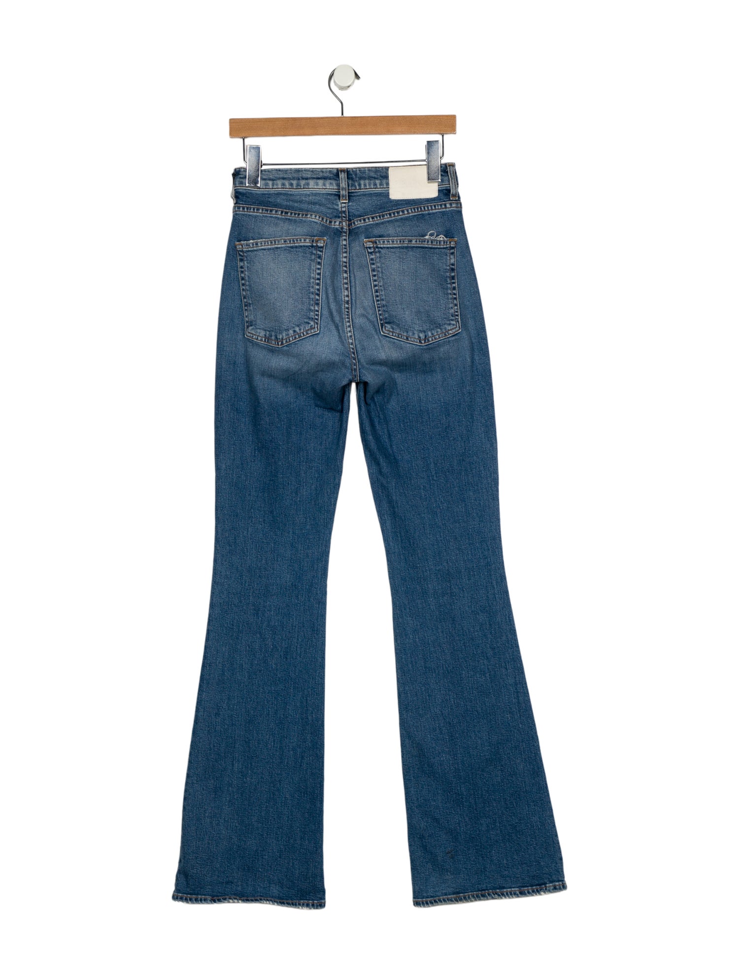 GRLFRND High-Rise Wide Leg Jeans