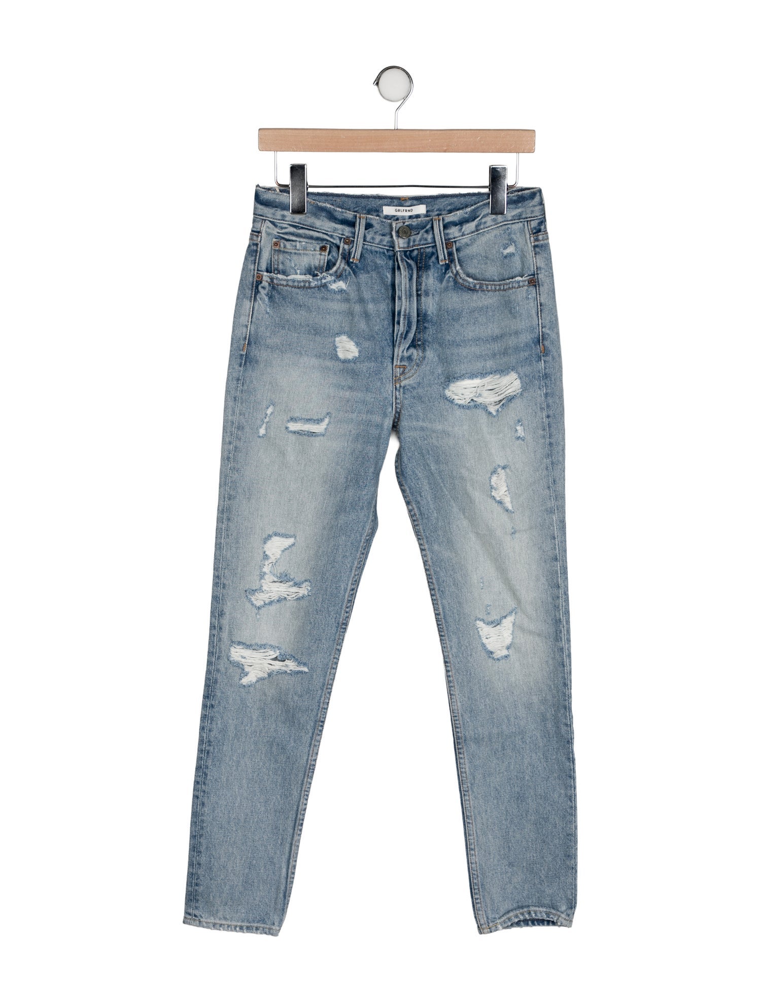 GRLFRND Mid-Rise Skinny Leg Jeans w/ Tags