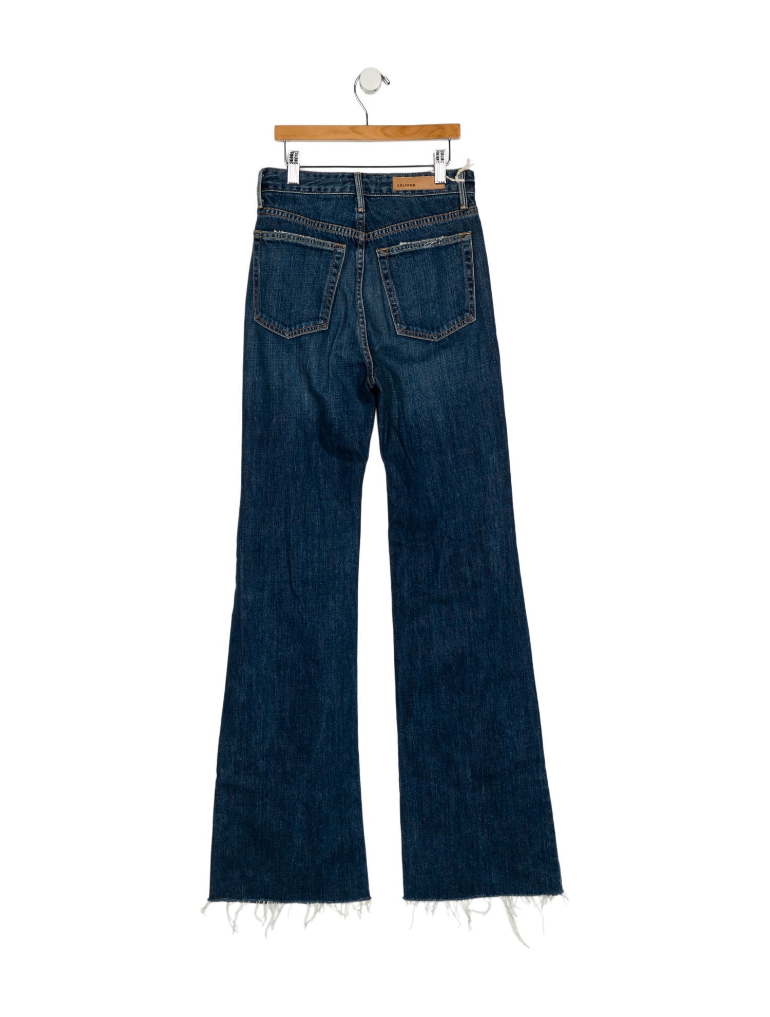 GRLFRND High-Rise Wide Leg Jeans