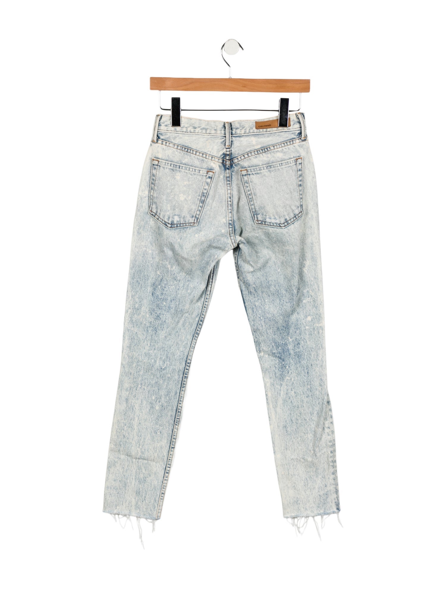 GRLFRND Mid-Rise Skinny Leg Jeans
