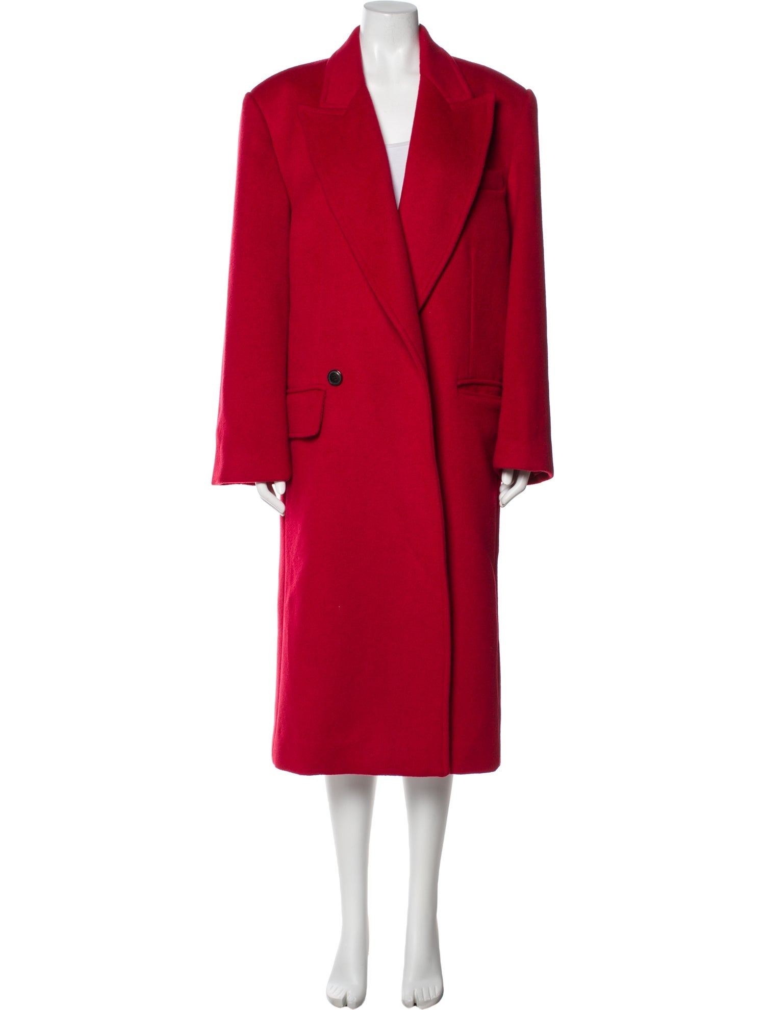 GRLFRND Wool Trench Coat