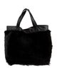 Grenn Pilot Shearling Tote