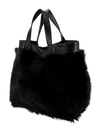 Grenn Pilot Shearling Tote