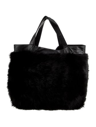 Grenn Pilot Shearling Tote