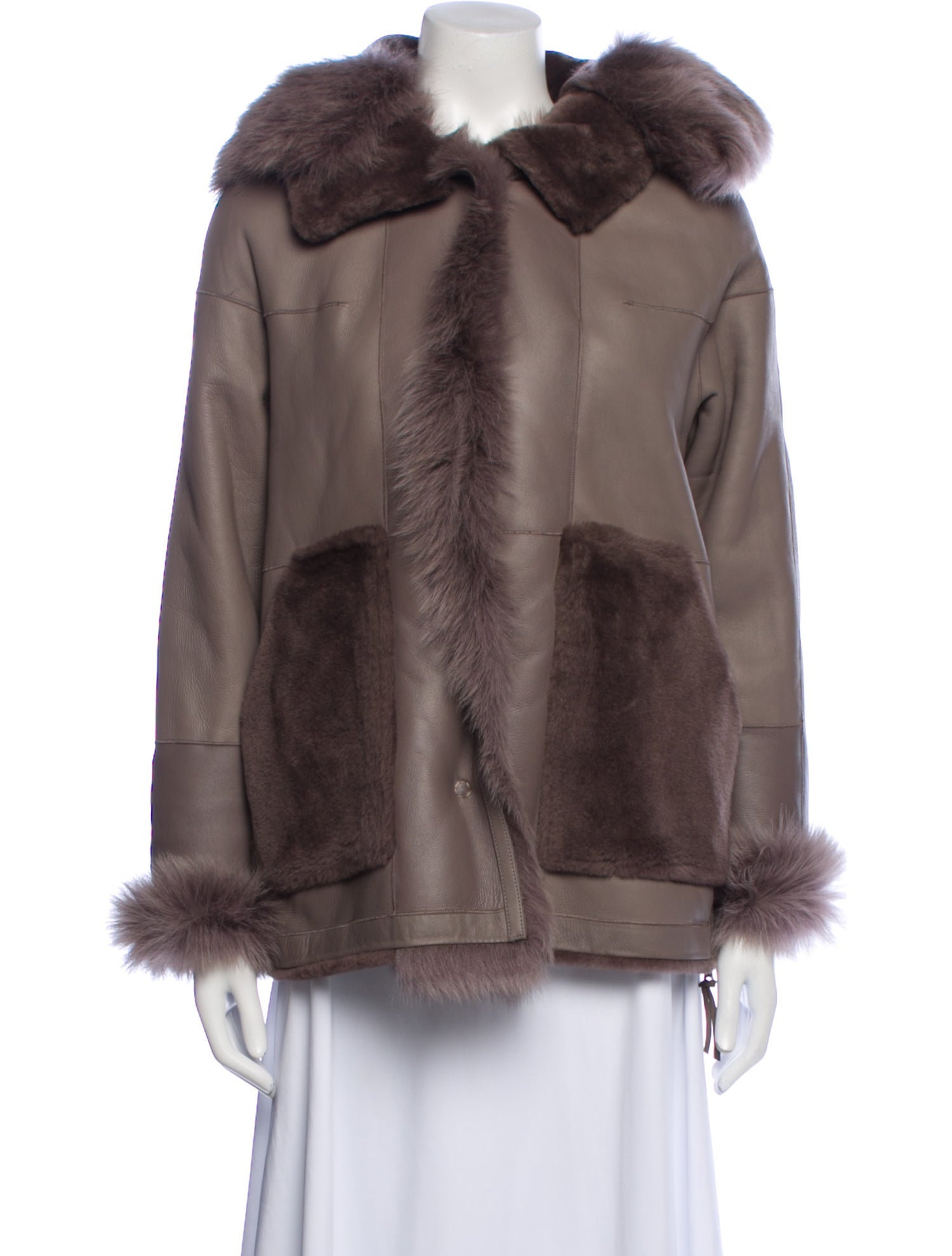 Grenn Pilot Lambskin Fur Jacket