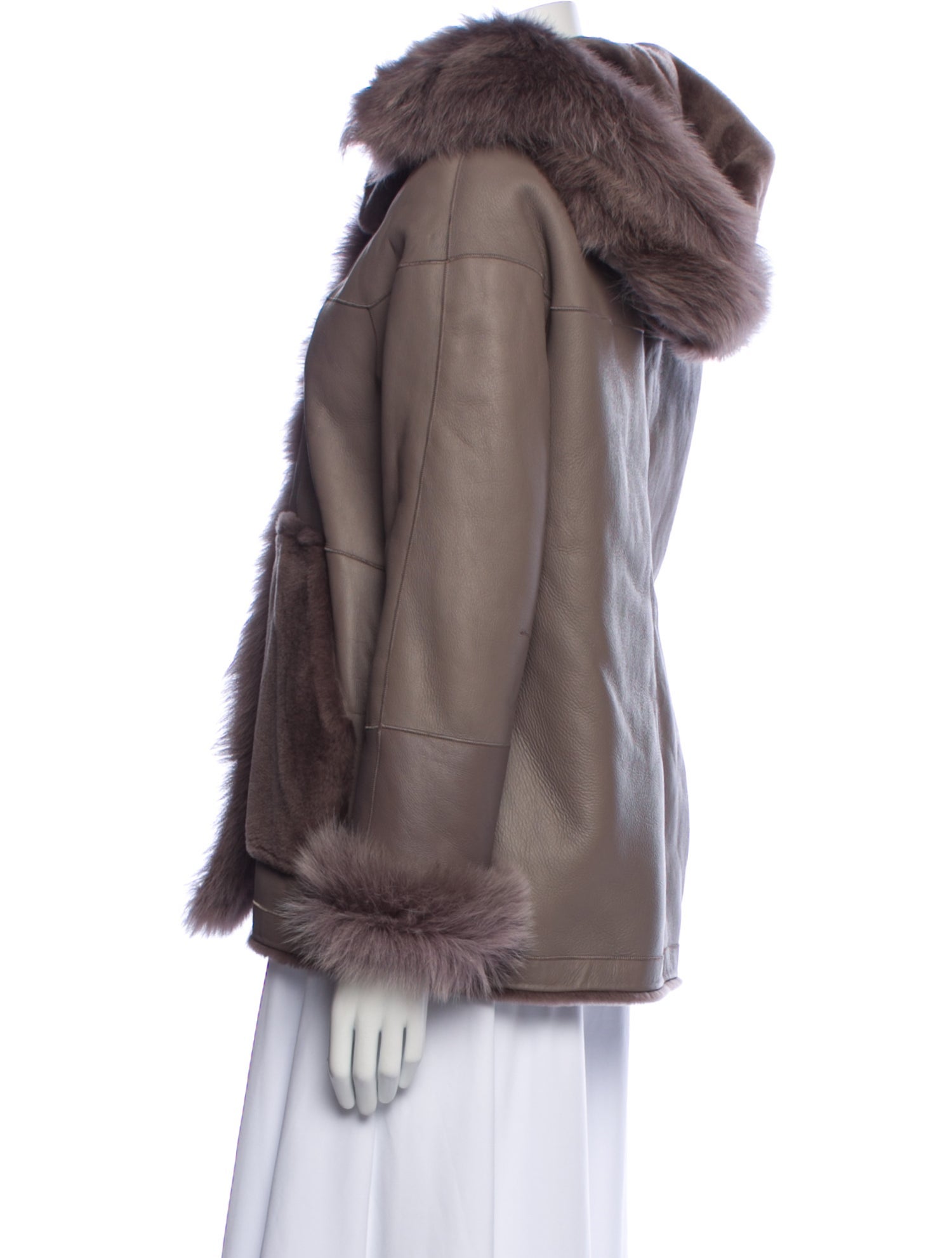 Grenn Pilot Lambskin Fur Jacket