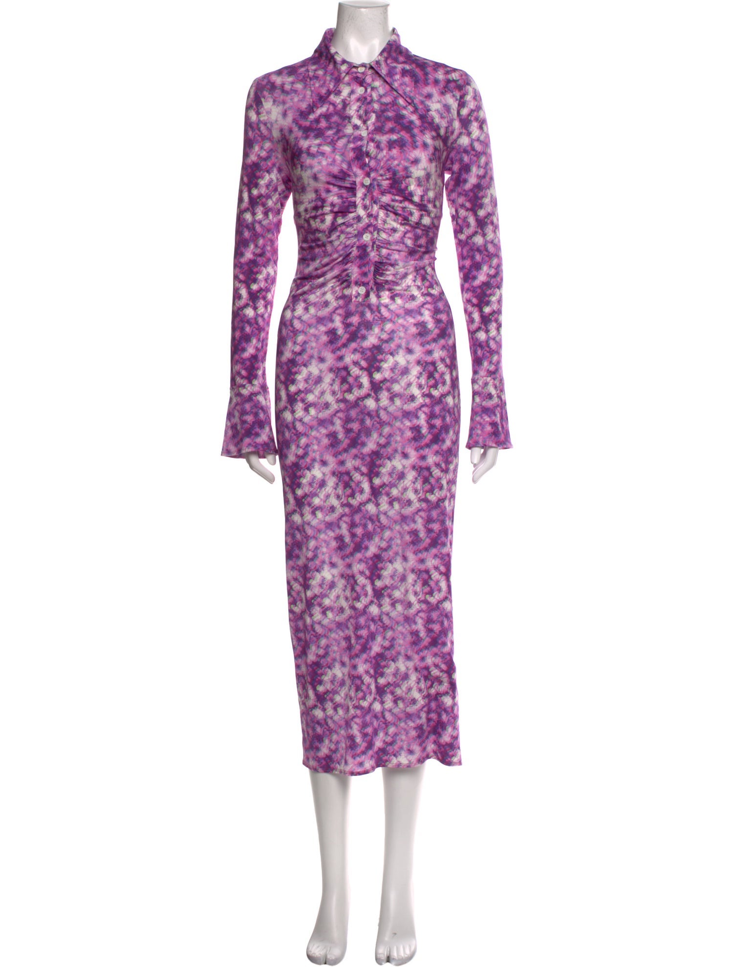 Grover Rad Animal Print Long Dress