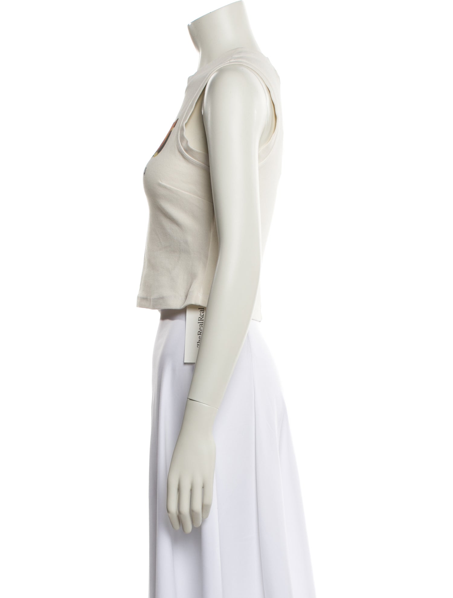 Grover Rad Graphic Print Crew Neck Crop Top w/ Tags