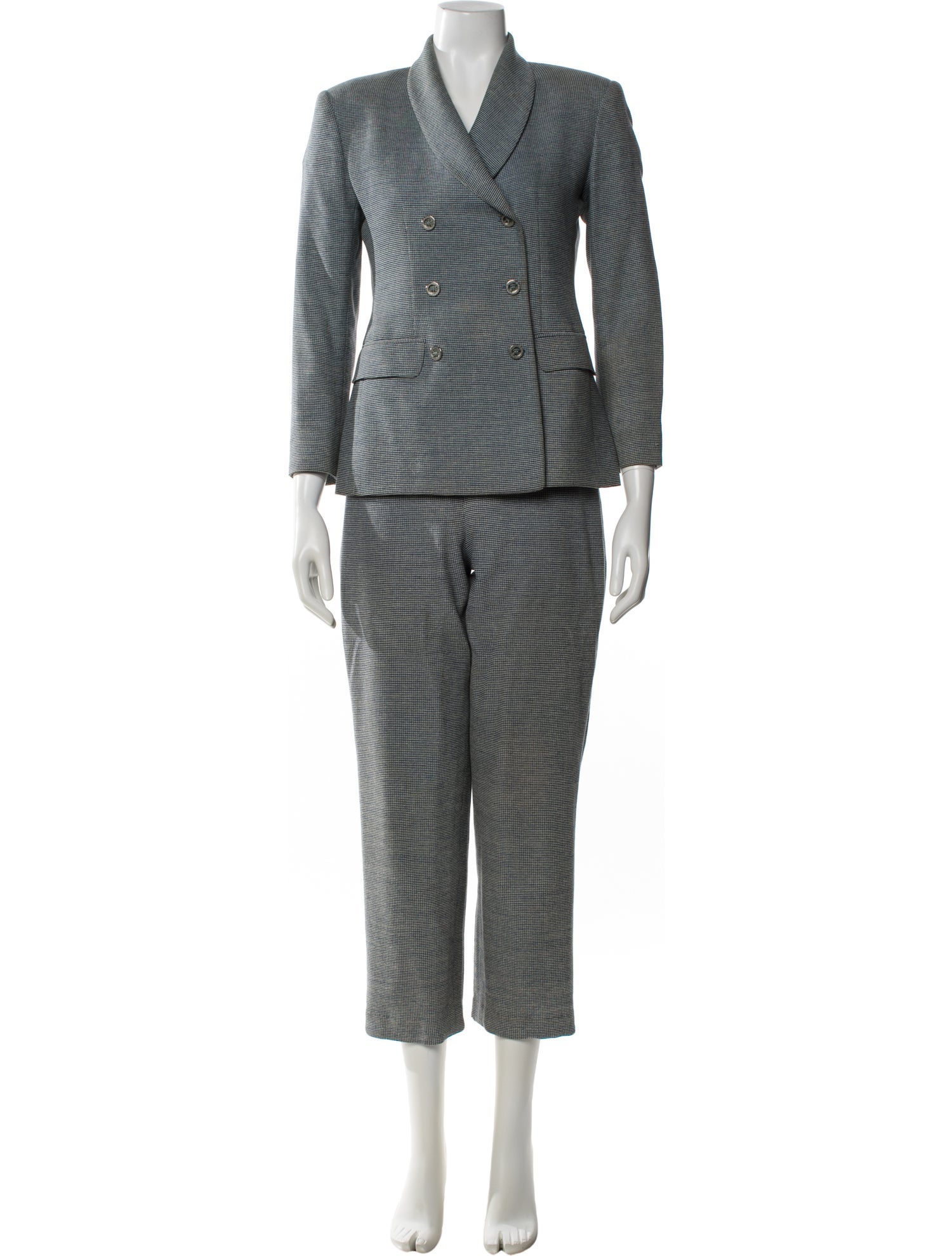 Griffith Gray For St. John Vintage Wool Pantsuit