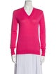 Grifoni Virgin Wool V-Neck Sweater