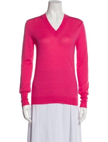 Grifoni Knitwear Virgin Wool V-Neck Sweater S