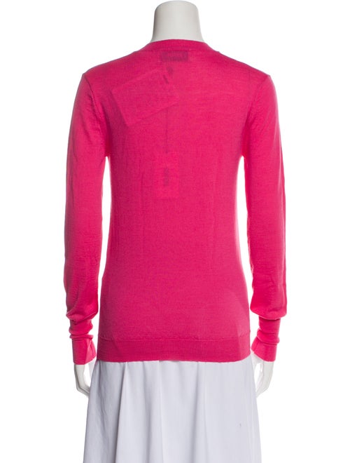 Grifoni Virgin Wool V-Neck Sweater