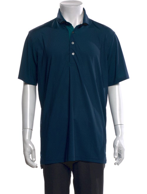 Greyson Polka Dot Print Short Sleeve Shirt