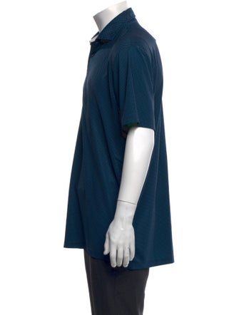 Greyson Polka Dot Print Short Sleeve Shirt