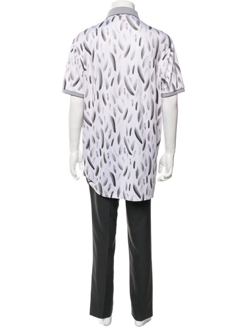 Greyson Printed Collar Polo Shirt