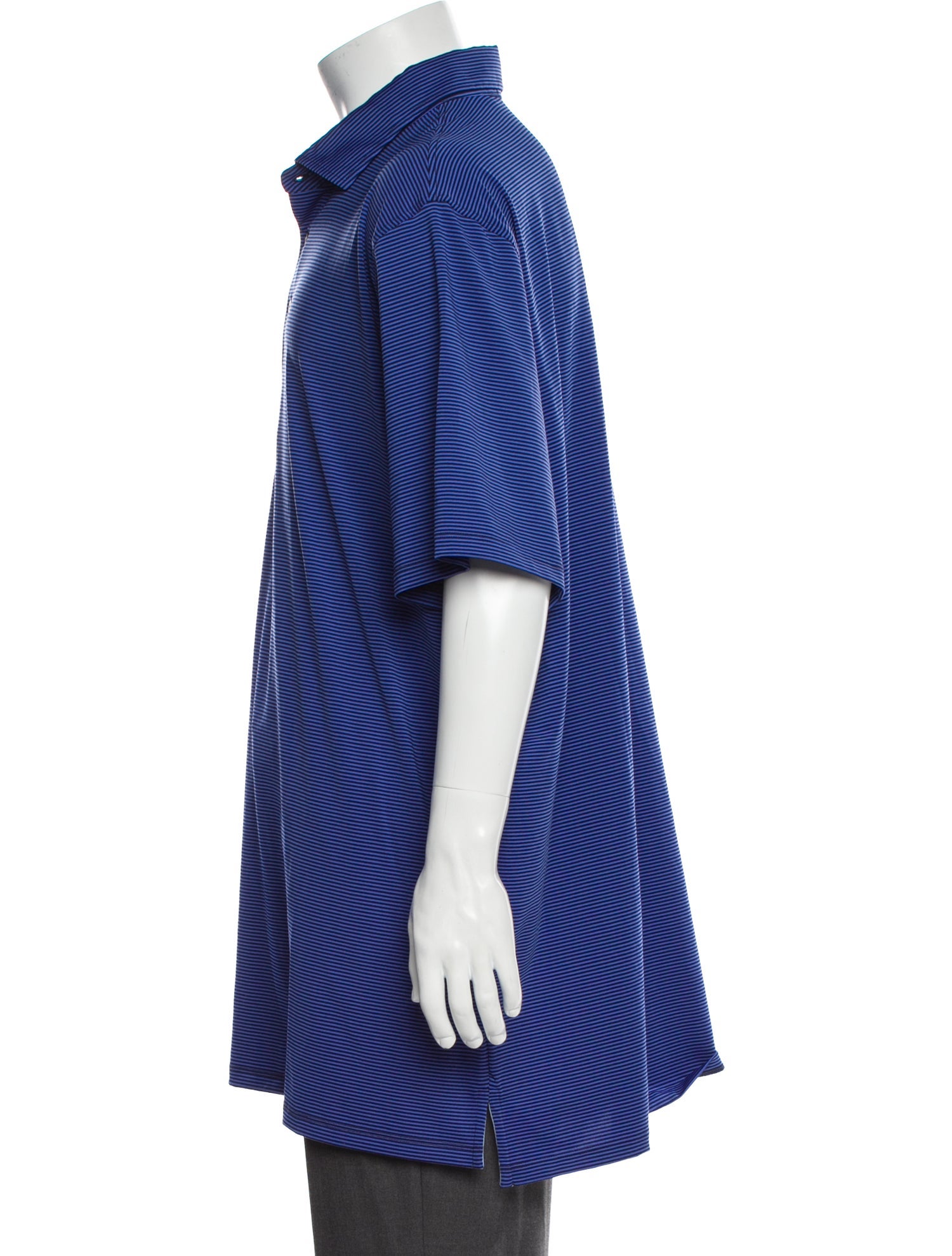 Greyson Striped Three-Quarter Sleeve Shirt