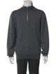Greyson Wool Mock Neck Polo Sweater