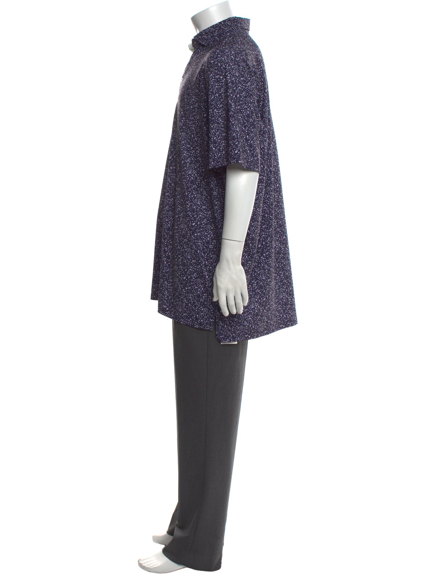 Greyson Printed Crew Neck Polo Shirt