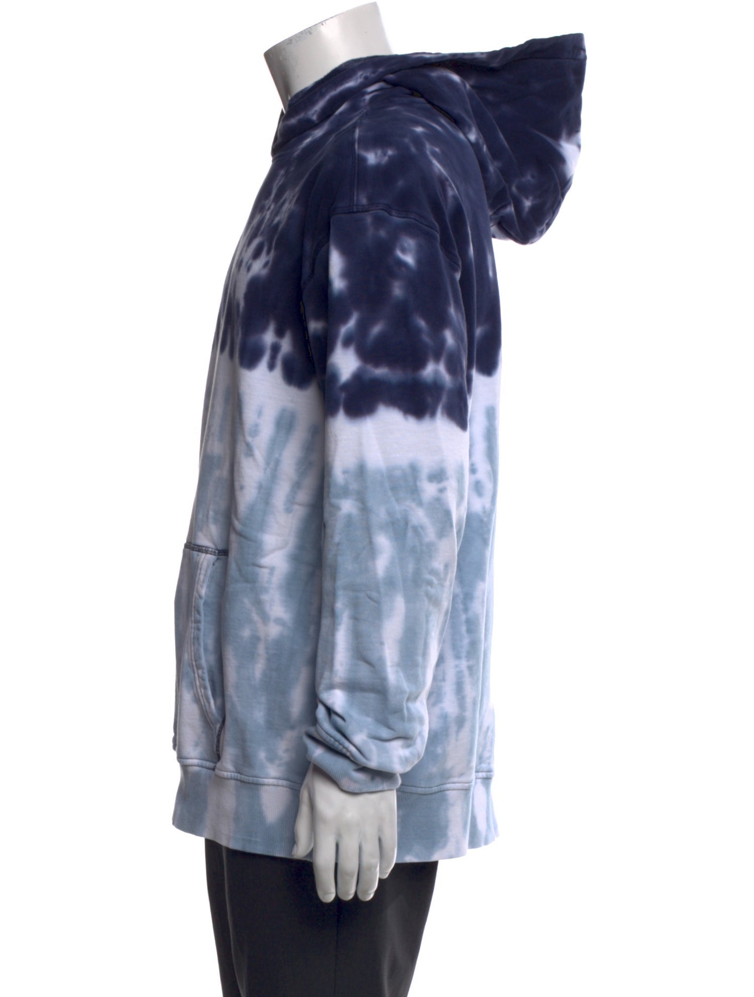 Greyson Tie-Dye Print Crew Neck Hoodie