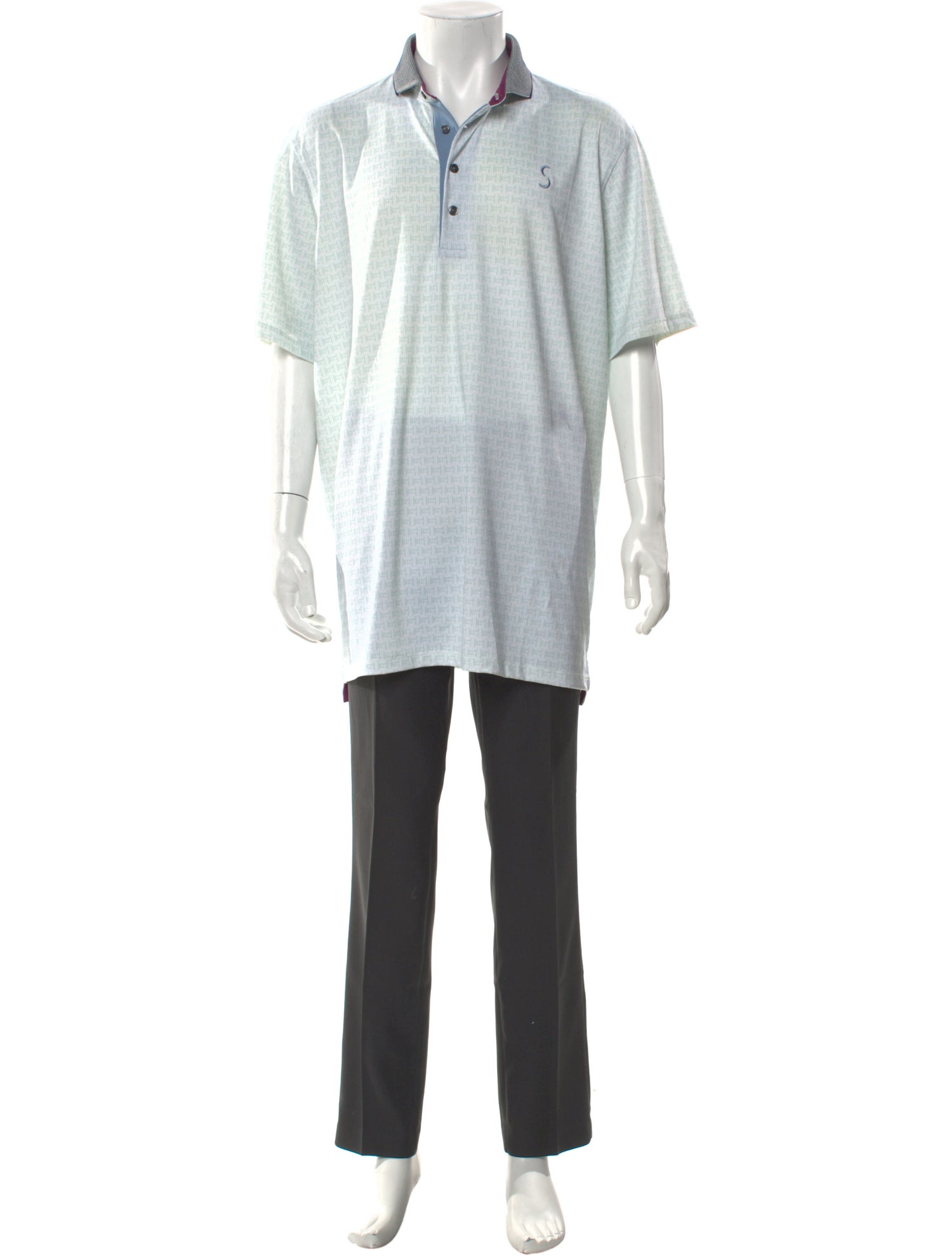 Greyson Crew Neck Short Sleeve Polo Shirt