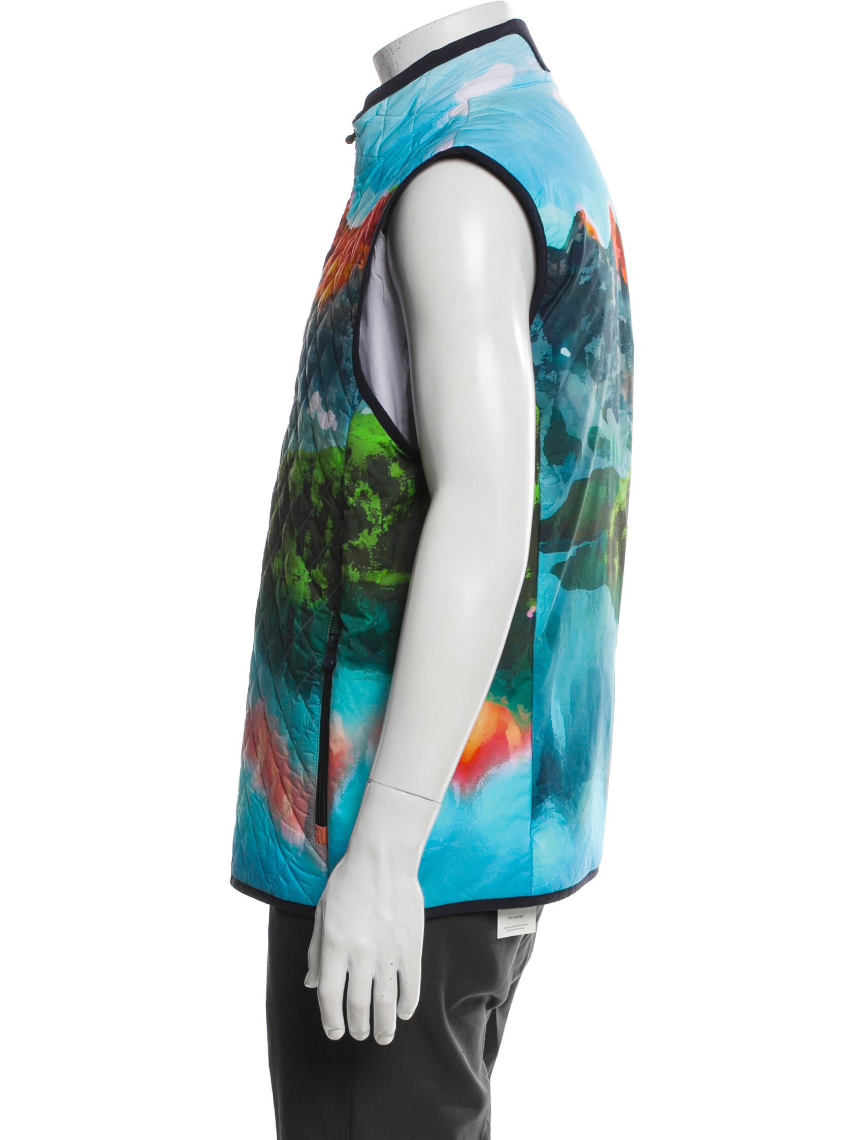 Greyson Printed Vest w/ Tags