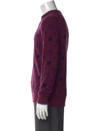 Greyson Cashmere Printed Pullover