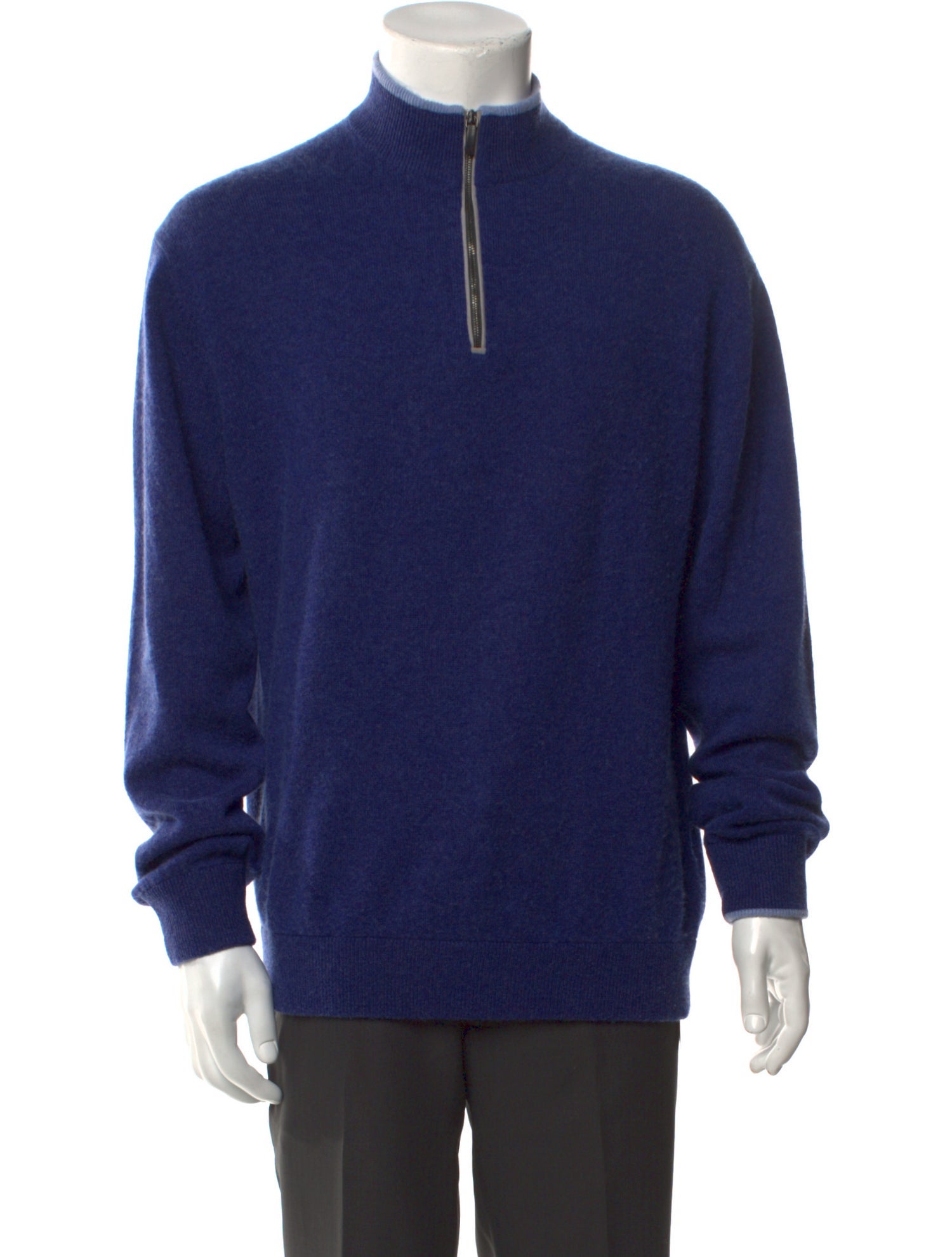 Greyson Wool Turtleneck Polo Sweater