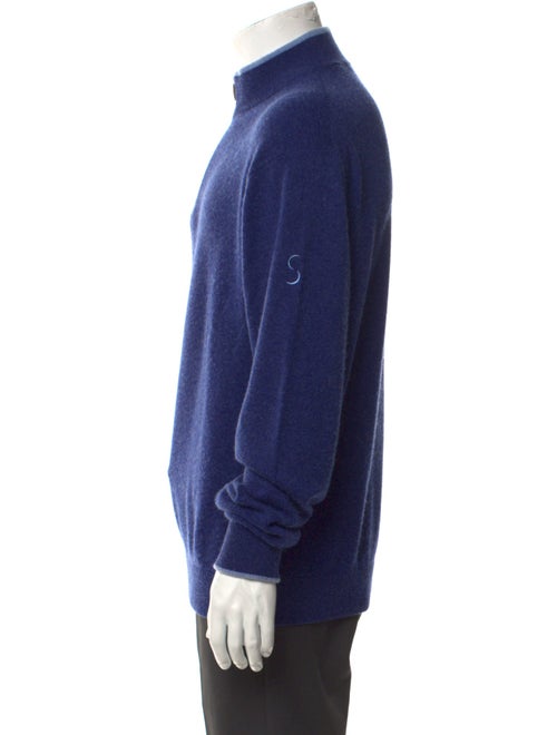 Greyson Wool Turtleneck Polo Sweater