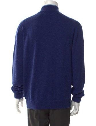 Greyson Wool Turtleneck Polo Sweater
