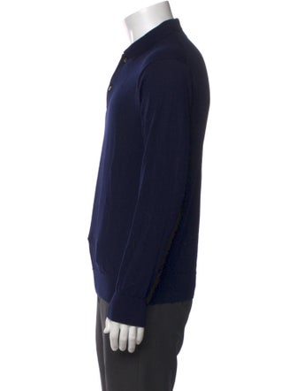 Greyson Wool Collar Polo Shirt