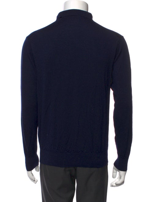 Greyson Wool Collar Polo Shirt