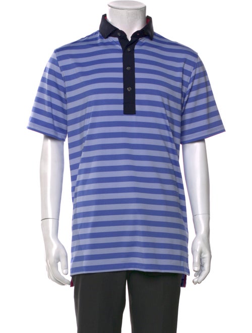 Greyson Striped Collar Polo Shirt