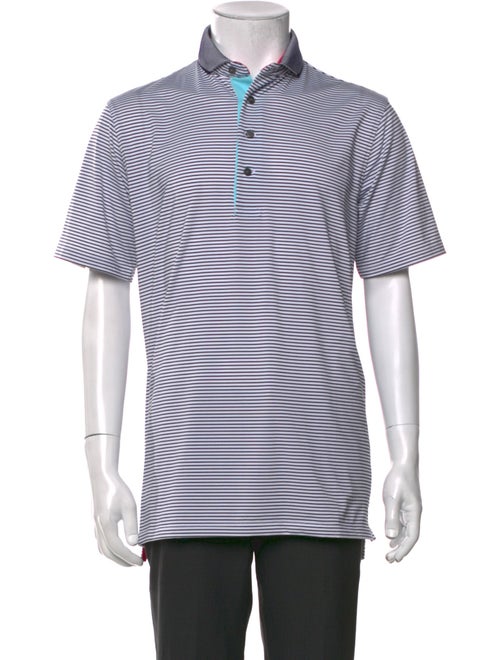 Greyson Striped Collar Polo Shirt