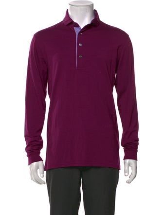 Greyson Collar Long Sleeve Polo Shirt
