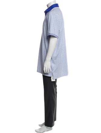 Greyson Printed Collar Polo Shirt