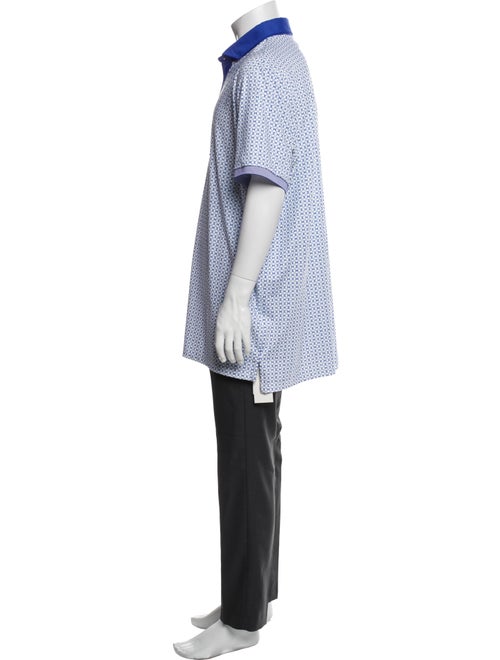 Greyson Printed Collar Polo Shirt