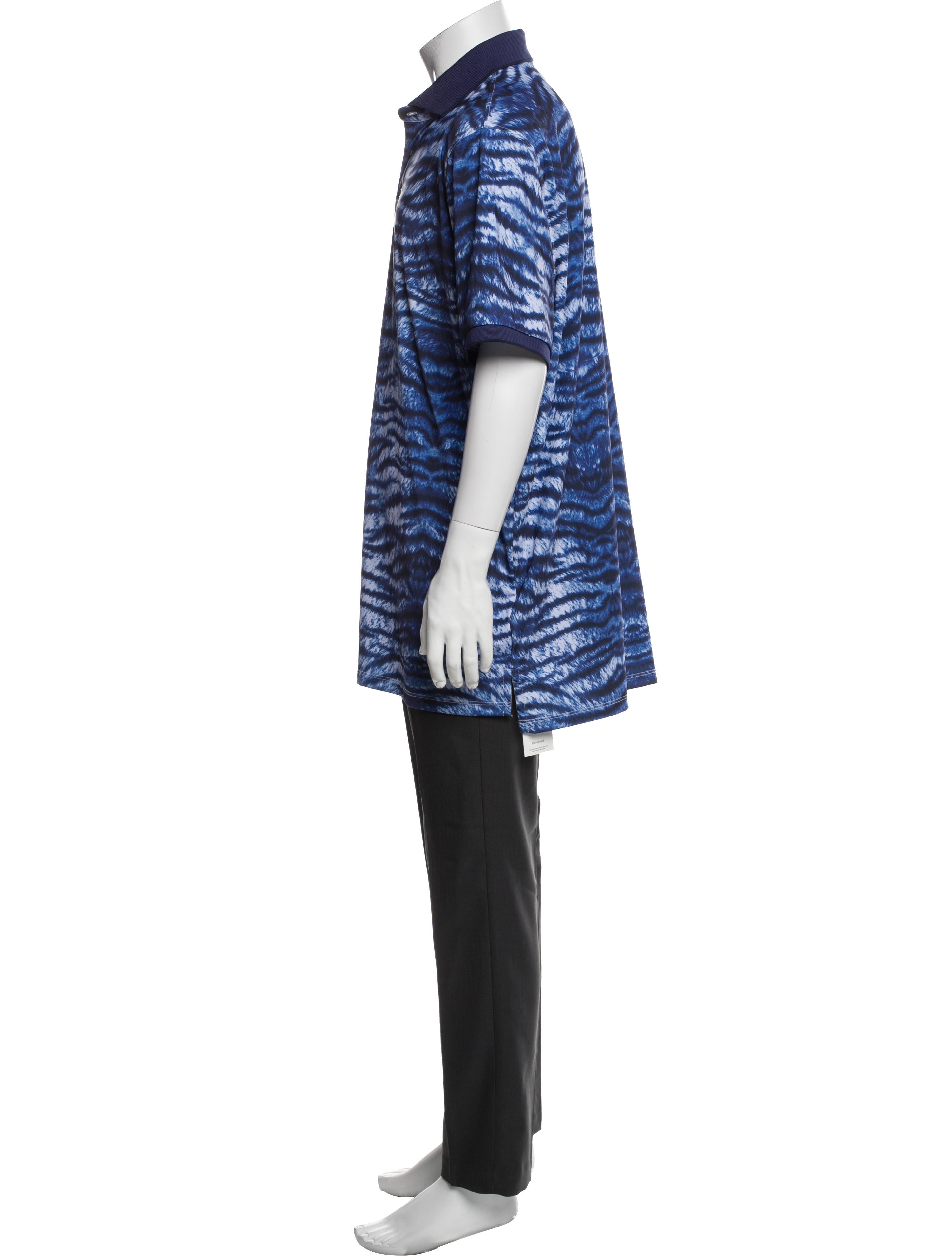 Greyson Printed Collar Polo Shirt